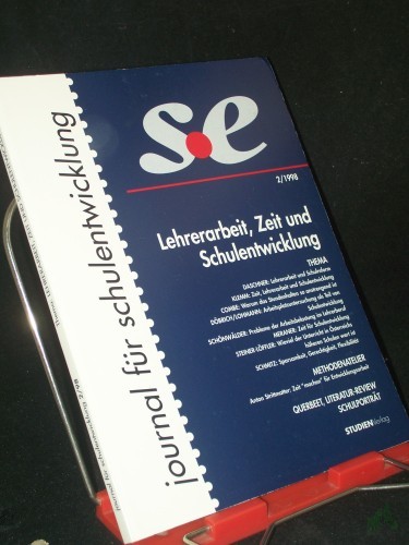 Artikelbild des Artikels “2/1998, Thema: Lehrerarbeit, Zeit und Schulentwicklung / [Hrsg.: Herbert Altrichter ...] “