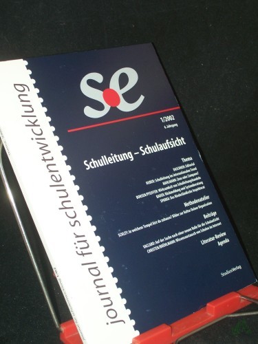 Artikelbild des Artikels “1/2002, Thema: Schulleitung - Schulaufsicht / [Red.: Peter Daschner] “