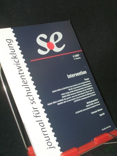 Artikelbild des Artikels “4/2007, Thema Intervention / [Hrsg.: Herbert Altrichter ...] “