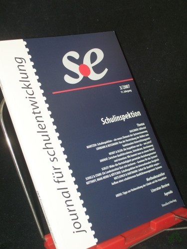 Artikelbild des Artikels “Thema Schulinspektion / [Hrsg.: Herbert Altrichter ...] “