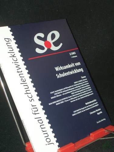 Artikelbild des Artikels “Thema: Wirksamkeit von Schulentwicklung / [Hrsg. Herbert Altrichter ...] “