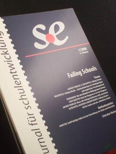 Artikelbild des Artikels “1/2008 Failing Schools “