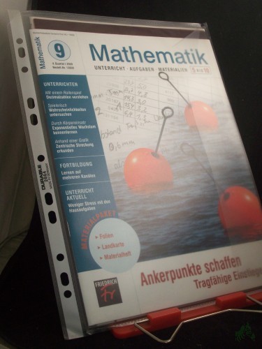 Artikelbild des Artikels “9/2009 Ankerpunkte schaffen Tragfähige Einstiege “