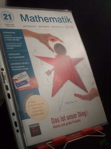Artikelbild des Artikels “21/2012 Das ist unser Ding, Kleine und große Projekte “