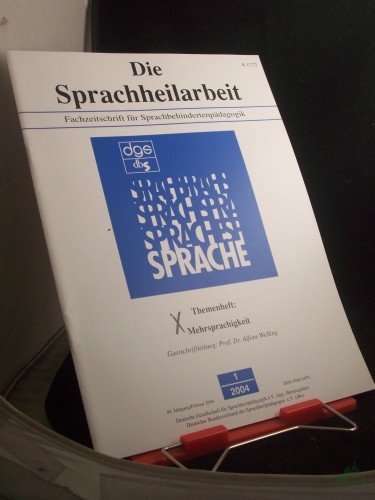 Artikelbild des Artikels “1/2004 Themenheft: Mehrsprachigkeit “