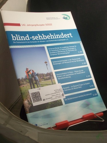 Artikelbild des Artikels “blind- sehbehindert, 3/2022 “