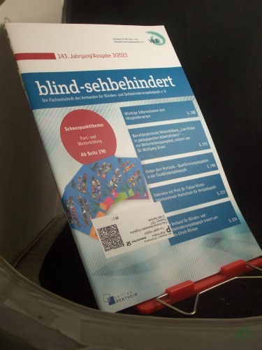 Artikelbild des Artikels “blind- sehbehindert, 3/2023 “