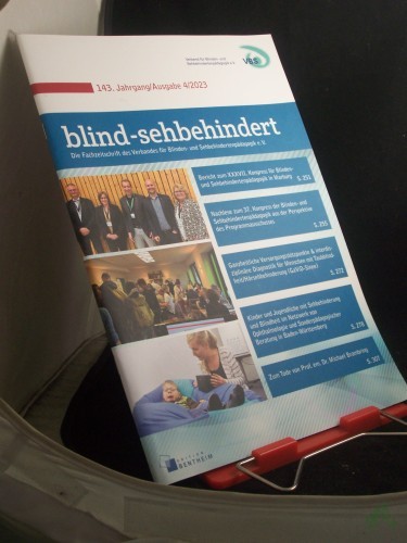 Artikelbild des Artikels “blind- sehbehindert, 4/2023 “