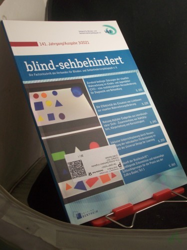 Artikelbild des Artikels “blind-sehbehindert 3/2021 “