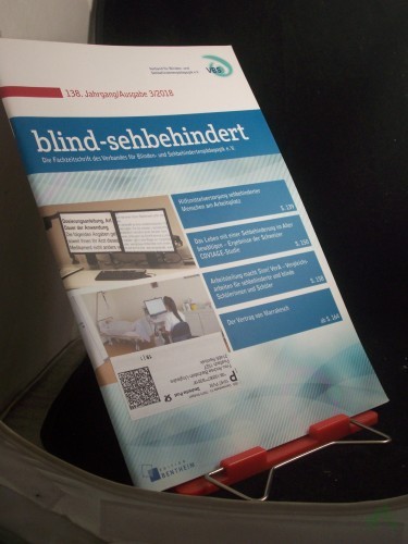 Artikelbild des Artikels “blind- sehbehindert, 3/2018 “
