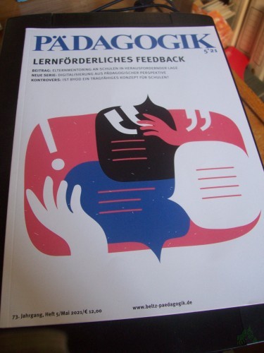 Artikelbild des Artikels “5/2021 Lernförderliches Feedback “