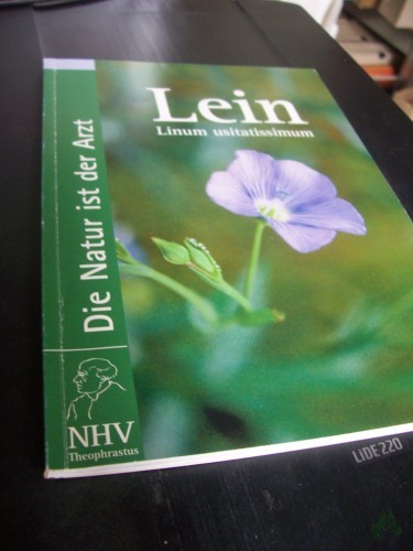 Artikelbild des Artikels “Lein = Linum usitatissimum / [Autor: Anke Herrmann]. NHV Theophrastus. [Red.-Leitung (v.i.S.d.P.): Torsten Bönnhoff] “