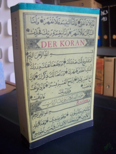 Artikelbild des Artikels “Der Koran : [aus d. Arab.] / [Übers. von Max Henning] “