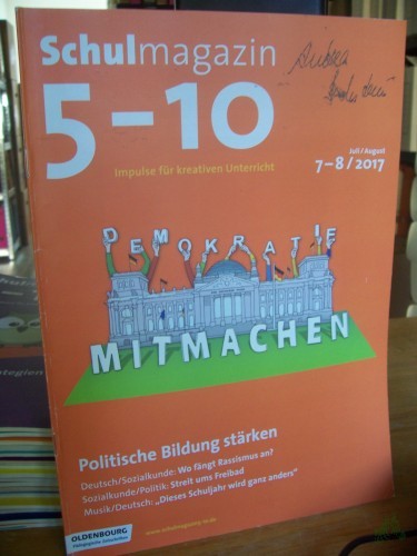 Artikelbild des Artikels “7-8/2017 politische Bildung stärken “