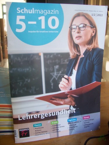 Artikelbild des Artikels “1/2 2022 Lehrergesundheit “