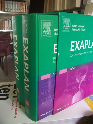 Product image of the product “Exaplan : das Kompendium der klinischen Medizin / Hamid Emminger ; Thomas Kia (Hrsg.) ”