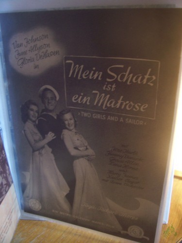 Artikelbild des Artikels “Nr. 8 Mein Schatz ist ein Matrose, von der amerikanischen Militärregierung in Berlin zugelassen “