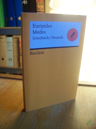 Product image of the product “Medea : griech./dt. / Euripides. Übers. u. hrsg. von Karl Heinz Eller ”