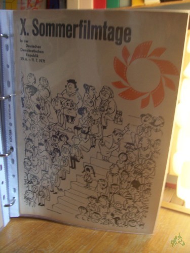 Artikelbild des Artikels “X. Sommerfilmtage in der DDR 25.6-11.7. 1971 “