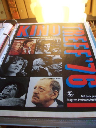Artikelbild des Artikels “Kinotreff 76 Empfehlungen zum Kinobesuch und Filmgespräch für Brigaden mit dem neuen Progress Preisausschreiben “