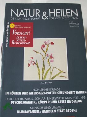 Artikelbild des Artikels “Absichtsvolle Einfachheit, Lebensmittelbestrahlung, Psychosomatik,
Klimawandel, Höhlenheilkunde “