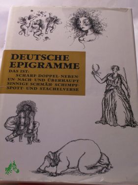 Artikelbild des Artikels “Deutsche Epigramme aus vier Jahrhunderten / hrsg. von Anita u. Walter Dietze. Mit Illustrationen von Nuria Quevedo “