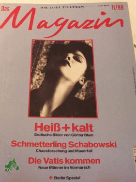 Artikelbild des Artikels “Heiß und kalt, erotische Bilder von Günter Blum “