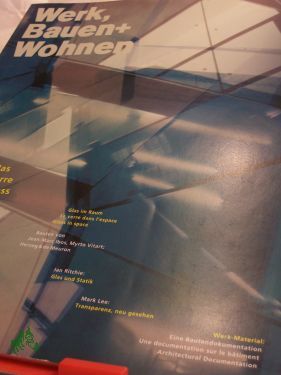 Artikelbild des Artikels “1/2 1997 Glas im Raum “