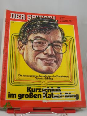 Artikelbild des Artikels “36/1984 Kurzschluß im grossen Kabelding, die abenteuerlichen Fernesehpläne des Postministers Schwarz Schilling “