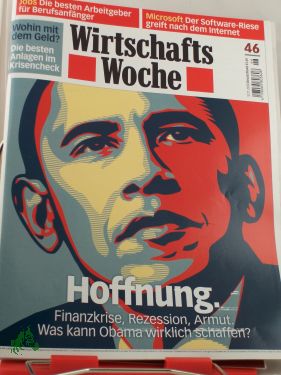 Artikelbild des Artikels “Nr. 46/2008 HOFFNUNG; WAS KANN OBAMA WIRKLICH SCHAFFEN “