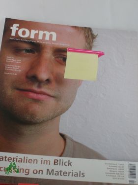 Artikelbild des Artikels “3/4 2004 materialien im blick “