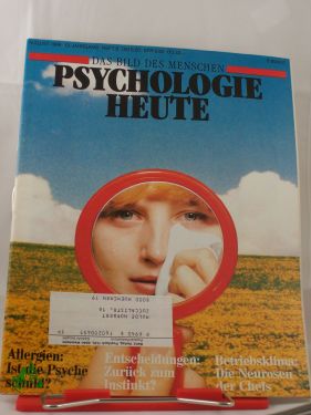 Artikelbild des Artikels “8/1986 Allergien ist die Psyche schuld “