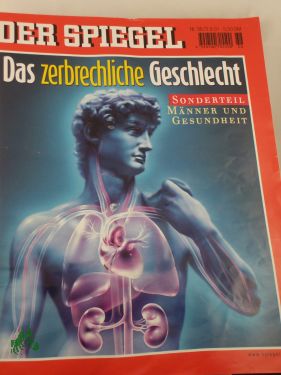 Artikelbild des Artikels “DER SPIEGEL 36/2001, Das zerbrechliche Geschlecht, Männer und Gesundheit “
