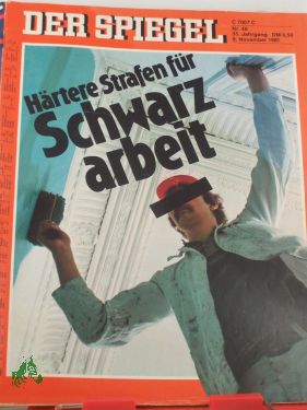 Artikelbild des Artikels “DER SPIEGEL 46/1981, Härtere Strafen für Schwarzarbeit “