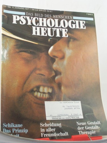 Artikelbild des Artikels “7/1986, Schikane “