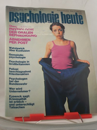 Artikelbild des Artikels “3/1976, Abnehmen per Post “