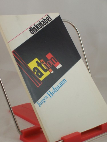 Artikelbild des Artikels “Wie weiter mit der deutschen Nation? : Der Autor im Gespräch mit Hans-Dieter Schütt / Jürgen Hofmann “