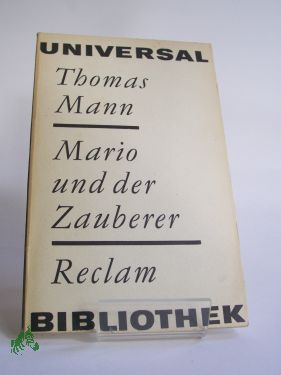 Artikelbild des Artikels “Mario und der Zauberer : Erzählung / Thomas Mann “