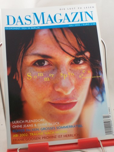Artikelbild des Artikels “7/2002, Sommersprossen “