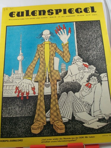 Artikelbild des Artikels “8/78, Umschlaggestaltung von Peter Dittrich, “