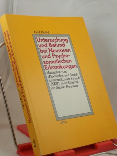 Artikelbild des Artikels “Untersuchung und Befund bei Neurosen und psychosomatischen Erkrankungen : Materialien zum 