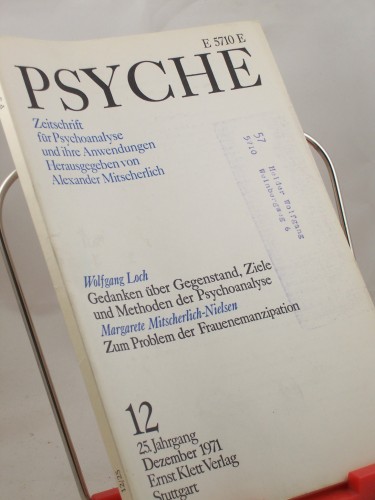 Artikelbild des Artikels “12/25, 1971, Gedanken über Gegenstand