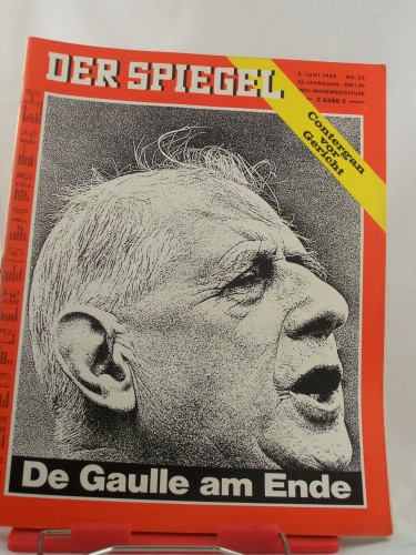 Artikelbild des Artikels “23/1968, De Gaulle am Ende “