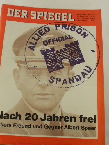 Artikelbild des Artikels “40/1966, Nach 20 Jahren frei, Hitlers Freund und Gegner Albert Speer “