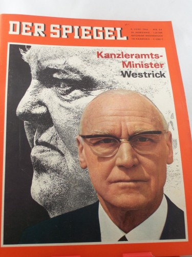 Artikelbild des Artikels “24/1966, Kanzleramtsminister Westrick “