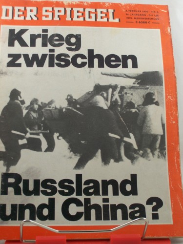 Artikelbild des Artikels “6/1970, Krieg zwischen Russland und China? “