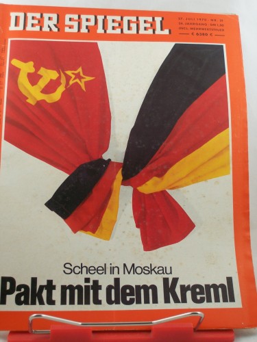 Artikelbild des Artikels “31/1970, Scheel in Moskau, Pakt mit dem Kreml “