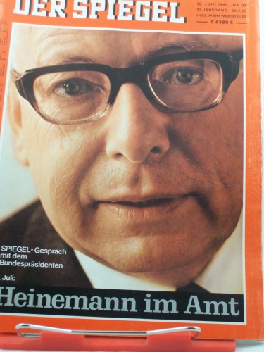Artikelbild des Artikels “27/1969, Heinemann im Amt “