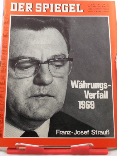 Artikelbild des Artikels “21/1969, Währungsverfall 1969 “