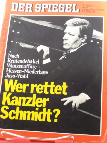 Artikelbild des Artikels “14/1977, Wer rettet Kanzler Schmidt? “